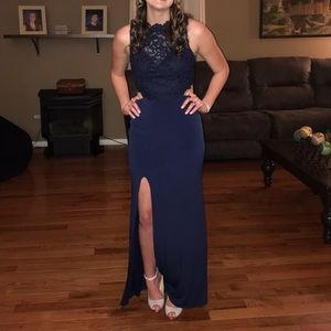 LaFemme prom. Size 4. Altered to 5’6